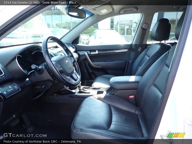 Snow White Pearl / Black 2014 Kia Sorento LX AWD