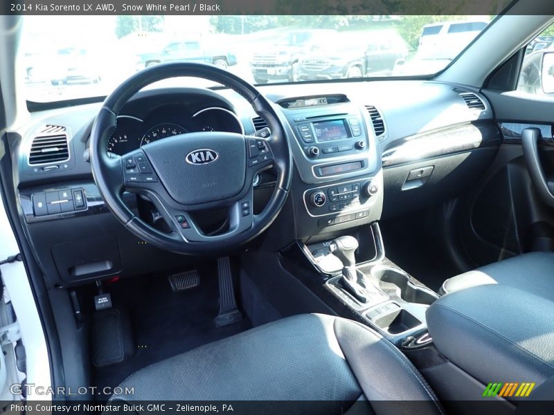 Snow White Pearl / Black 2014 Kia Sorento LX AWD