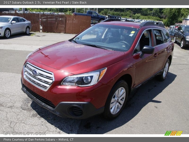 Venetian Red Pearl / Slate Black 2017 Subaru Outback 2.5i