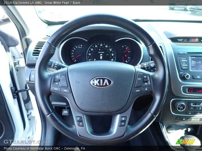 Snow White Pearl / Black 2014 Kia Sorento LX AWD