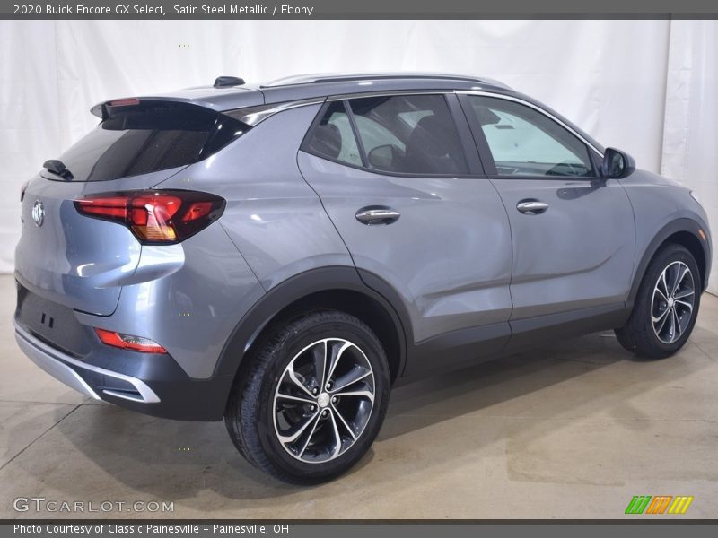 Satin Steel Metallic / Ebony 2020 Buick Encore GX Select