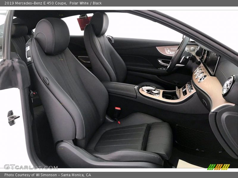 Polar White / Black 2019 Mercedes-Benz E 450 Coupe