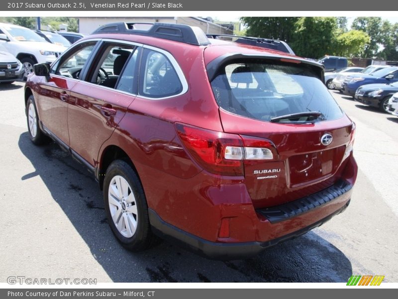 Venetian Red Pearl / Slate Black 2017 Subaru Outback 2.5i