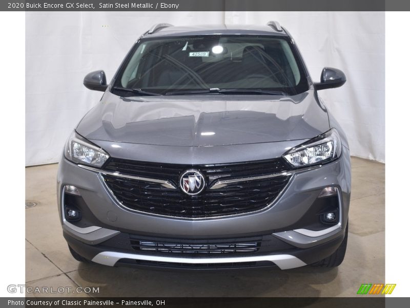 Satin Steel Metallic / Ebony 2020 Buick Encore GX Select