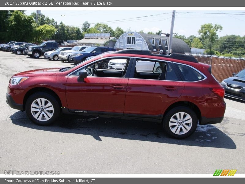 Venetian Red Pearl / Slate Black 2017 Subaru Outback 2.5i