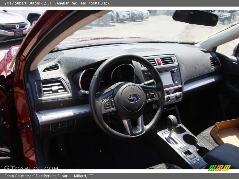 Venetian Red Pearl / Slate Black 2017 Subaru Outback 2.5i