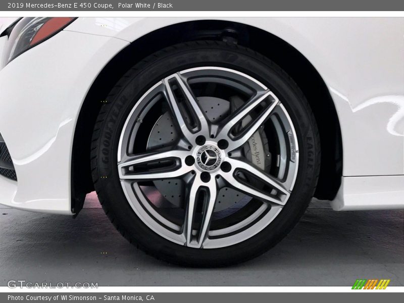 Polar White / Black 2019 Mercedes-Benz E 450 Coupe