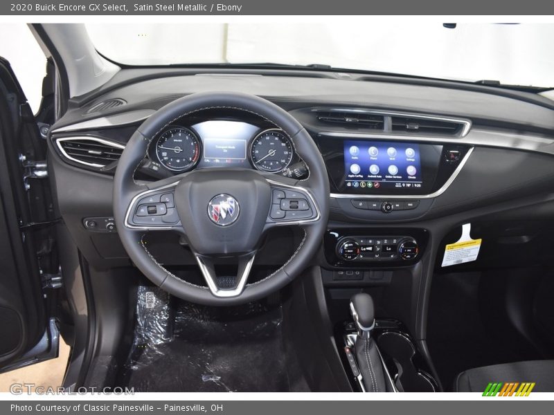 Satin Steel Metallic / Ebony 2020 Buick Encore GX Select