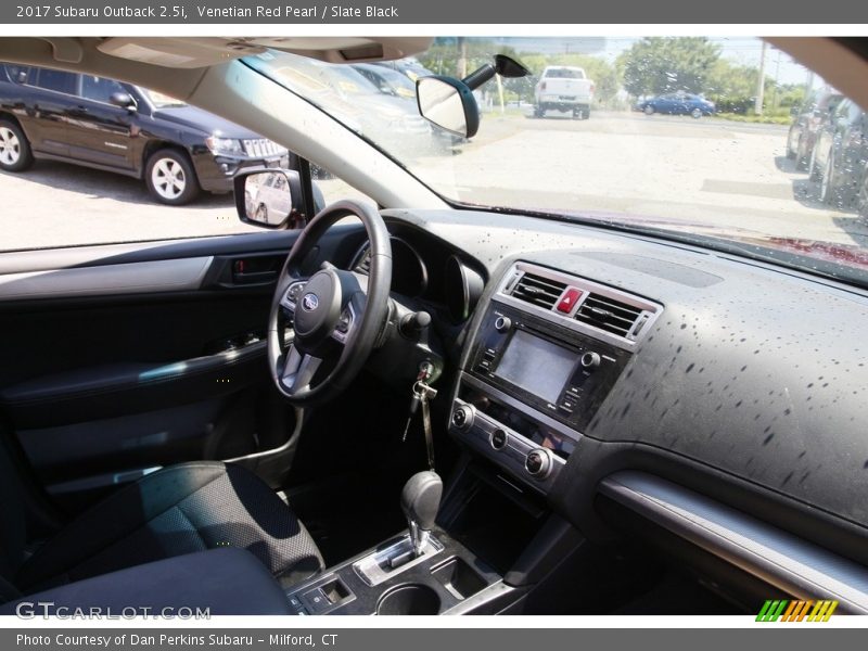 Venetian Red Pearl / Slate Black 2017 Subaru Outback 2.5i