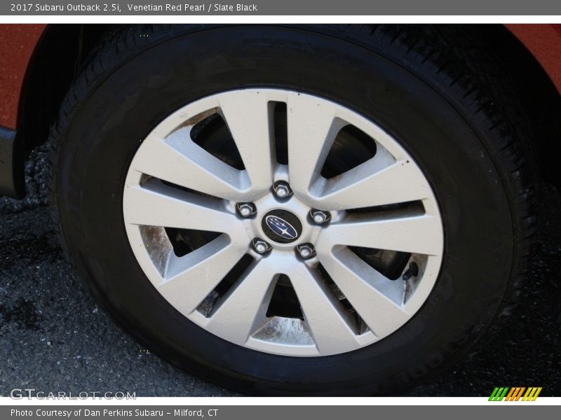 Venetian Red Pearl / Slate Black 2017 Subaru Outback 2.5i