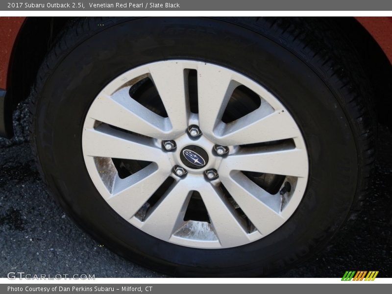 Venetian Red Pearl / Slate Black 2017 Subaru Outback 2.5i