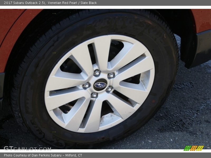 Venetian Red Pearl / Slate Black 2017 Subaru Outback 2.5i