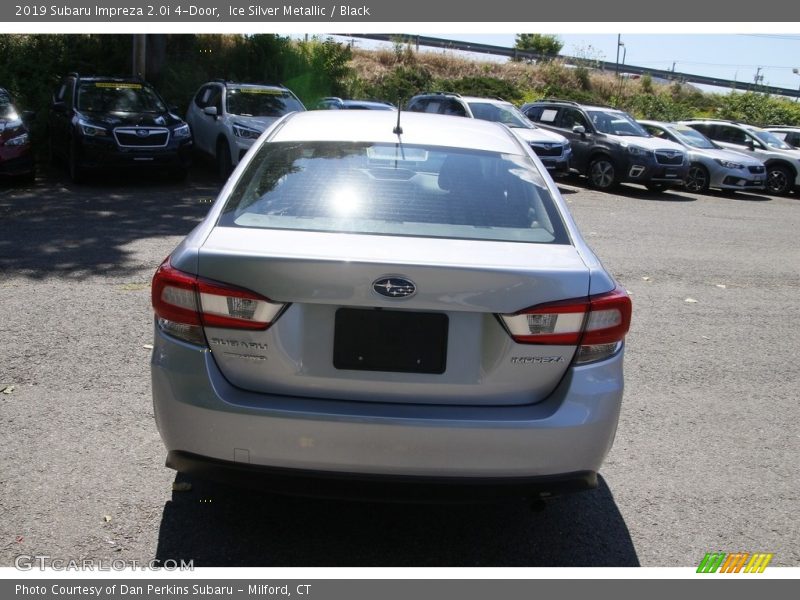 Ice Silver Metallic / Black 2019 Subaru Impreza 2.0i 4-Door