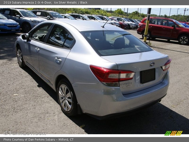 Ice Silver Metallic / Black 2019 Subaru Impreza 2.0i 4-Door