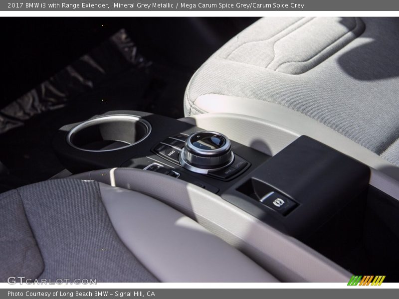 Mineral Grey Metallic / Mega Carum Spice Grey/Carum Spice Grey 2017 BMW i3 with Range Extender