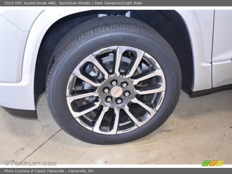 Quicksilver Metallic / Dark Galvanized/Light Shale 2020 GMC Acadia Denali AWD