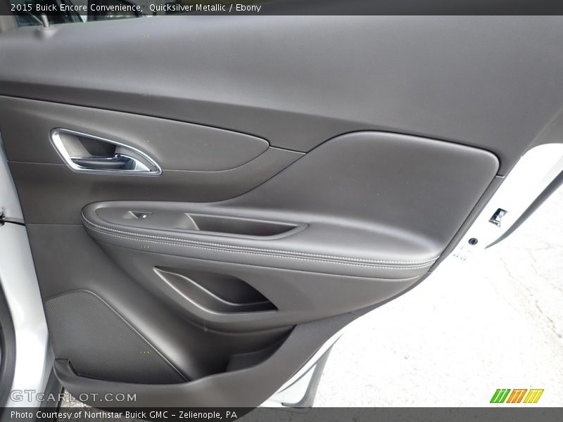Quicksilver Metallic / Ebony 2015 Buick Encore Convenience