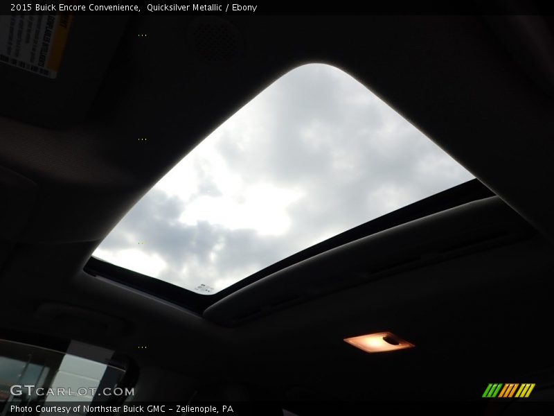 Quicksilver Metallic / Ebony 2015 Buick Encore Convenience
