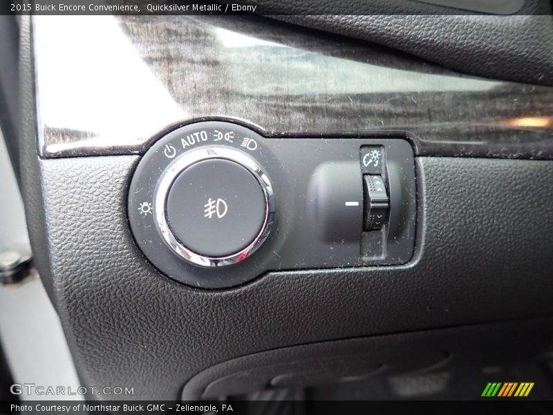 Quicksilver Metallic / Ebony 2015 Buick Encore Convenience