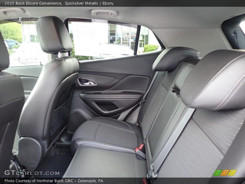 Quicksilver Metallic / Ebony 2015 Buick Encore Convenience