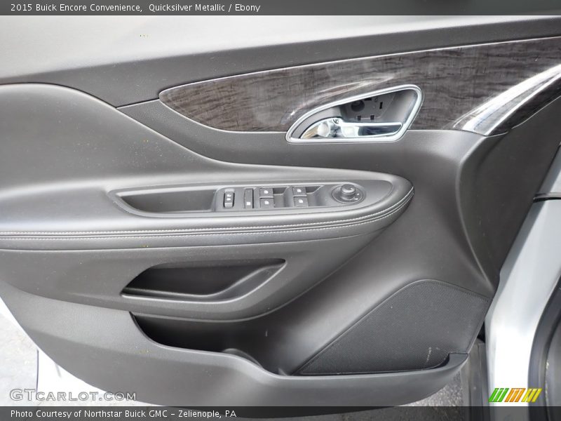 Quicksilver Metallic / Ebony 2015 Buick Encore Convenience