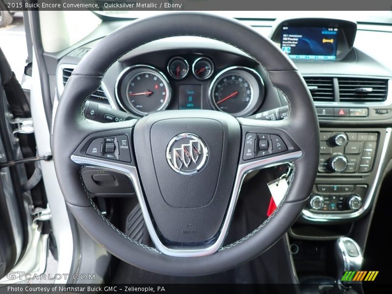 Quicksilver Metallic / Ebony 2015 Buick Encore Convenience