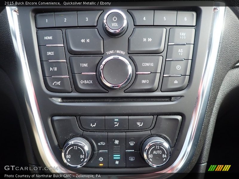 Quicksilver Metallic / Ebony 2015 Buick Encore Convenience