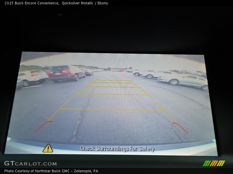 Quicksilver Metallic / Ebony 2015 Buick Encore Convenience