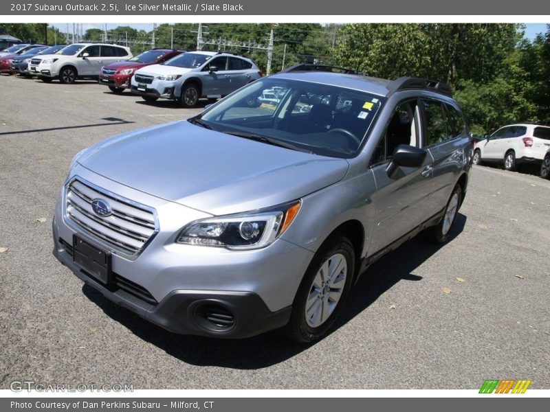 Ice Silver Metallic / Slate Black 2017 Subaru Outback 2.5i