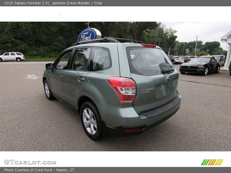 Jasmine Green Metallic / Gray 2015 Subaru Forester 2.5i