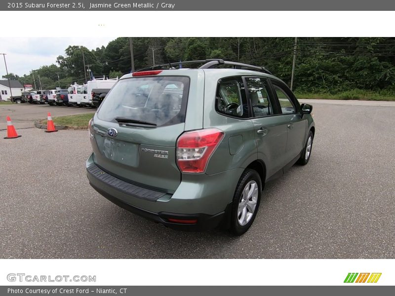 Jasmine Green Metallic / Gray 2015 Subaru Forester 2.5i