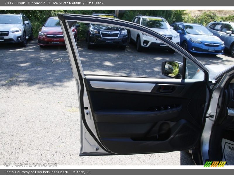 Ice Silver Metallic / Slate Black 2017 Subaru Outback 2.5i