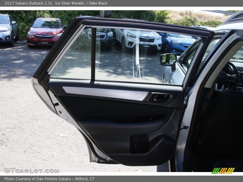 Ice Silver Metallic / Slate Black 2017 Subaru Outback 2.5i