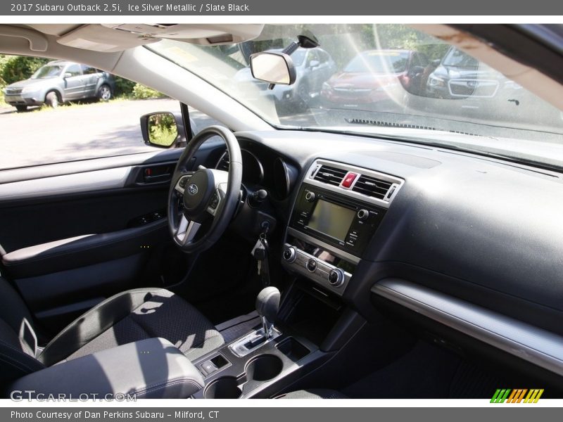Ice Silver Metallic / Slate Black 2017 Subaru Outback 2.5i