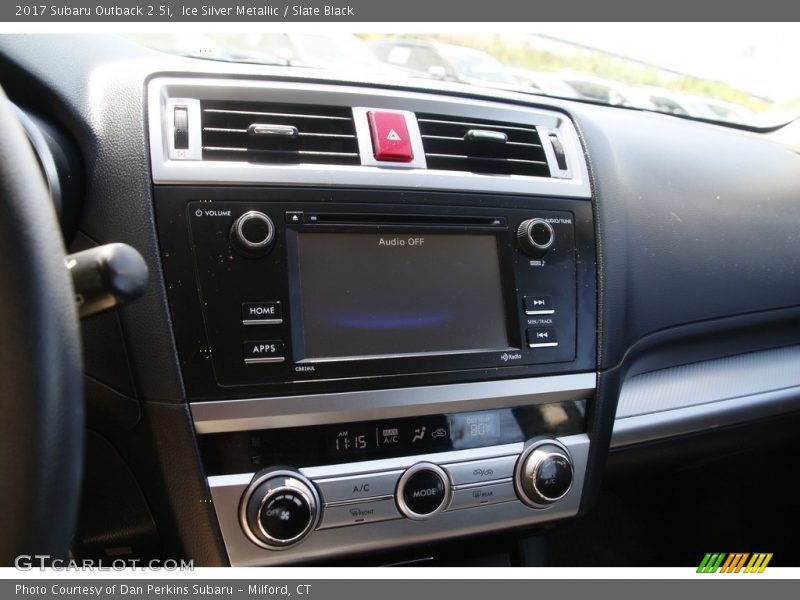 Ice Silver Metallic / Slate Black 2017 Subaru Outback 2.5i