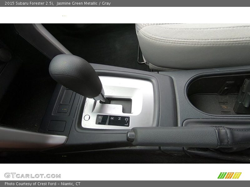Jasmine Green Metallic / Gray 2015 Subaru Forester 2.5i