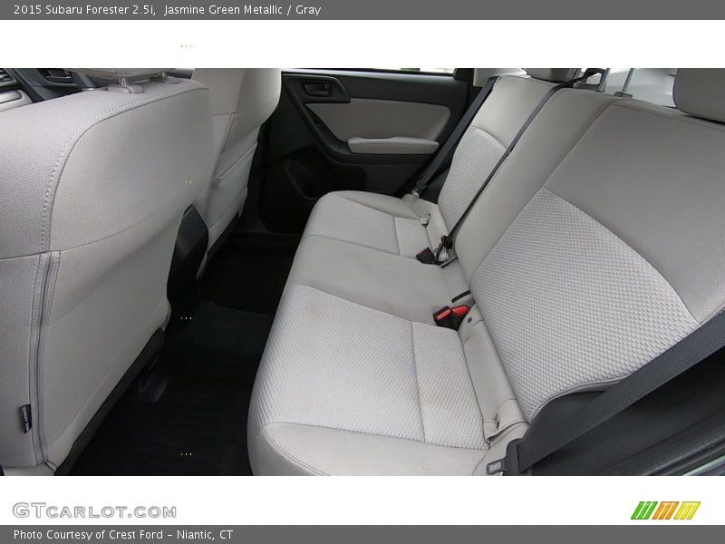 Jasmine Green Metallic / Gray 2015 Subaru Forester 2.5i