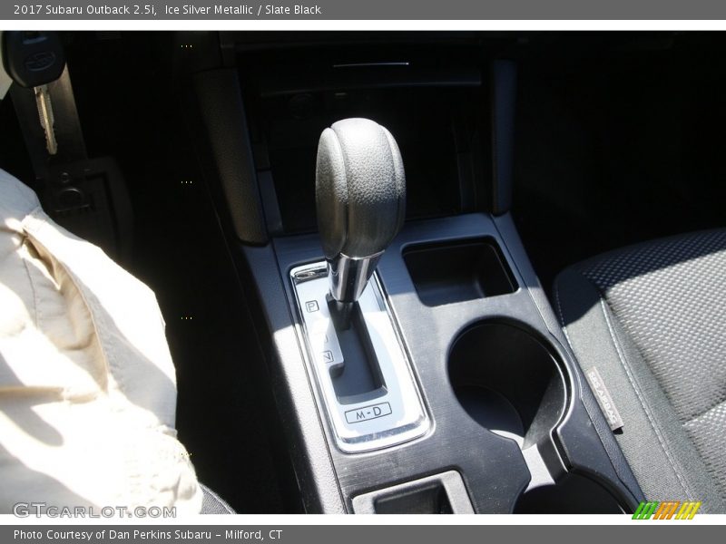 Ice Silver Metallic / Slate Black 2017 Subaru Outback 2.5i