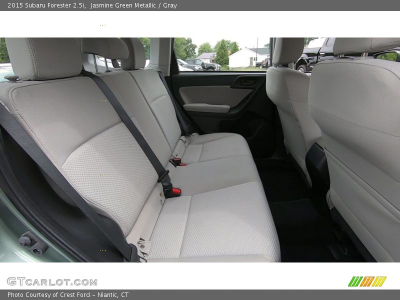 Jasmine Green Metallic / Gray 2015 Subaru Forester 2.5i