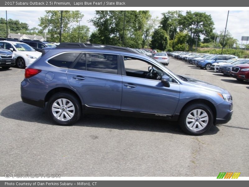 Lapis Blue Pearl / Slate Black 2017 Subaru Outback 2.5i Premium