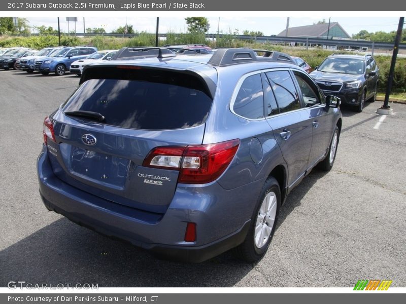 Lapis Blue Pearl / Slate Black 2017 Subaru Outback 2.5i Premium