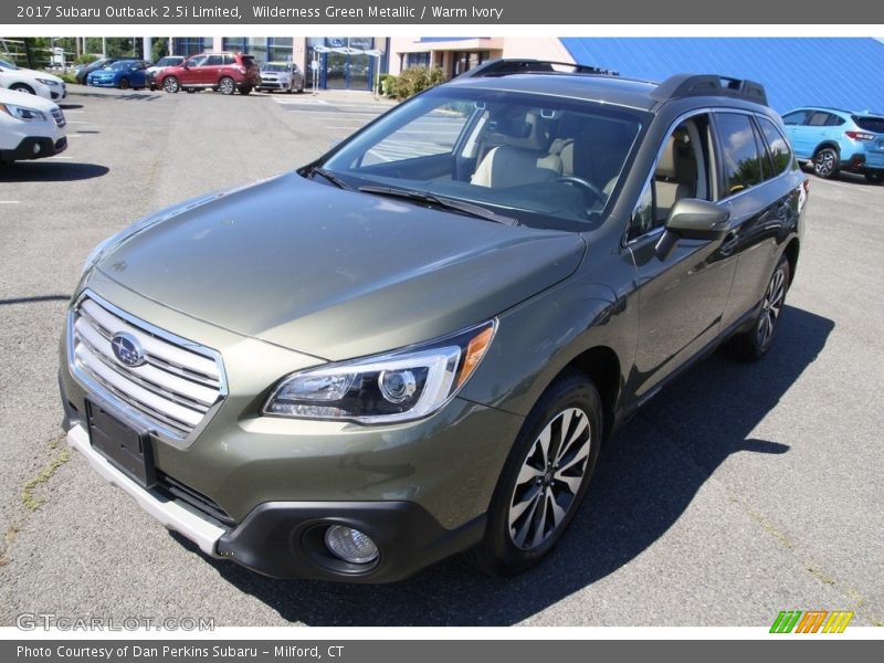 Wilderness Green Metallic / Warm Ivory 2017 Subaru Outback 2.5i Limited