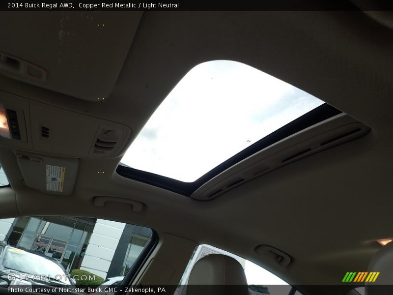 Copper Red Metallic / Light Neutral 2014 Buick Regal AWD