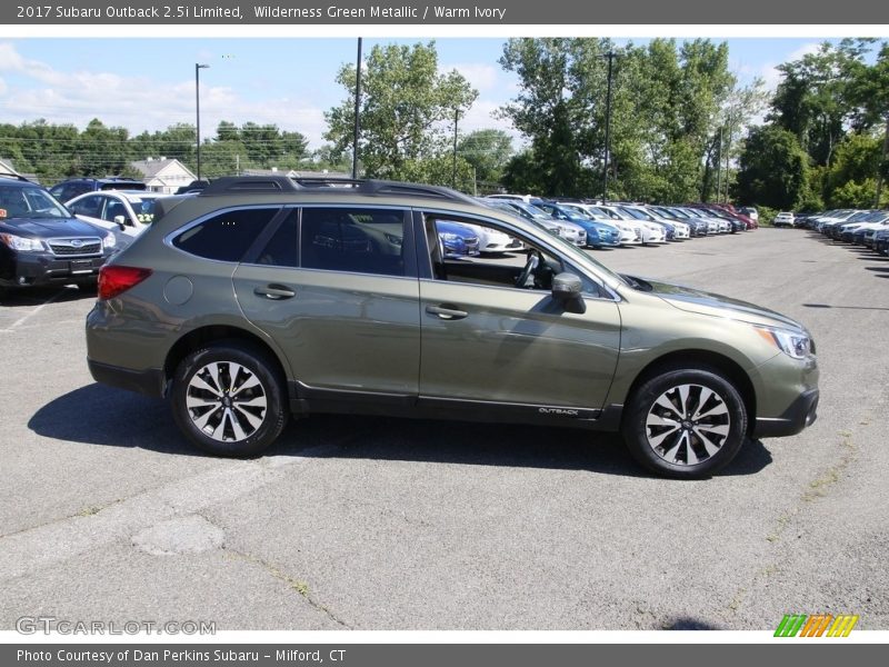 Wilderness Green Metallic / Warm Ivory 2017 Subaru Outback 2.5i Limited