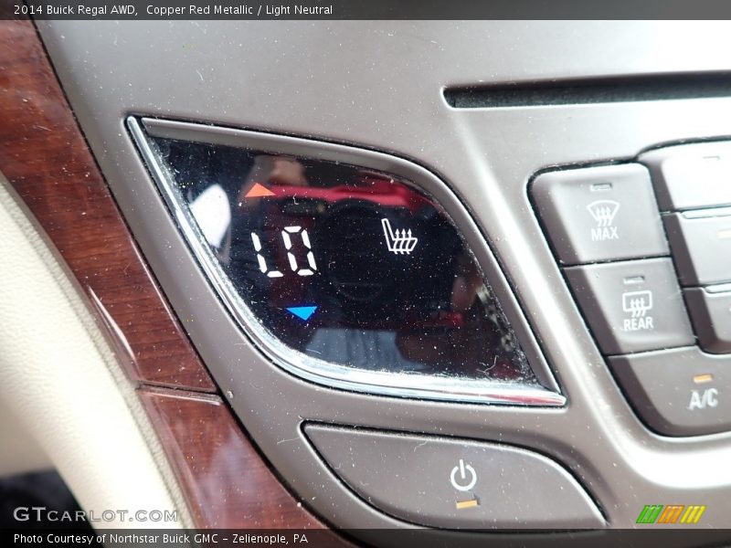 Copper Red Metallic / Light Neutral 2014 Buick Regal AWD