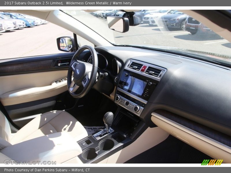 Wilderness Green Metallic / Warm Ivory 2017 Subaru Outback 2.5i Limited