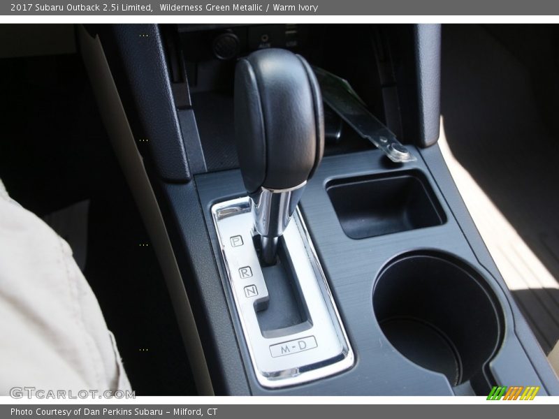 Wilderness Green Metallic / Warm Ivory 2017 Subaru Outback 2.5i Limited