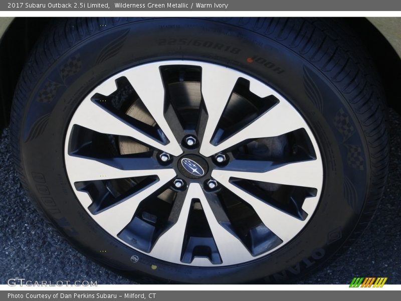 Wilderness Green Metallic / Warm Ivory 2017 Subaru Outback 2.5i Limited