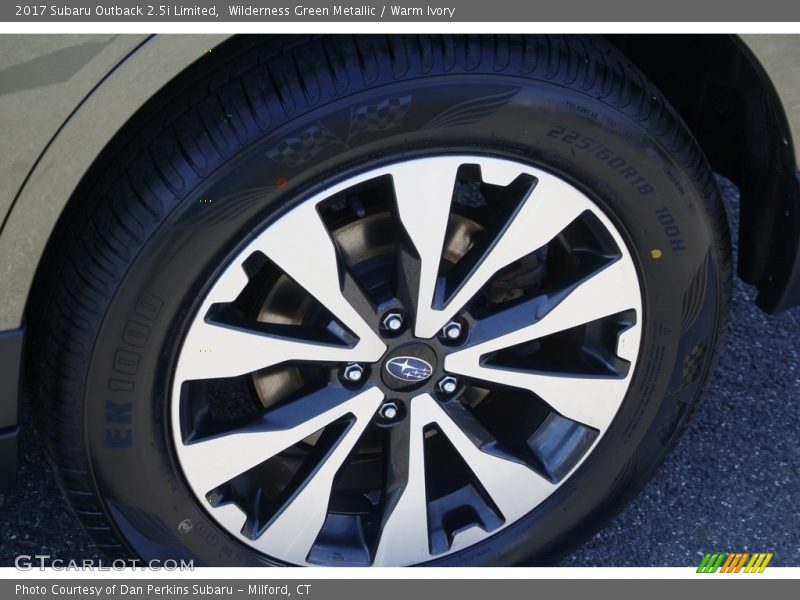 Wilderness Green Metallic / Warm Ivory 2017 Subaru Outback 2.5i Limited