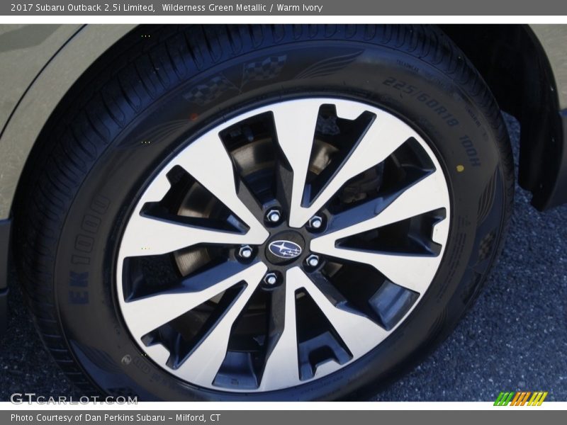 Wilderness Green Metallic / Warm Ivory 2017 Subaru Outback 2.5i Limited